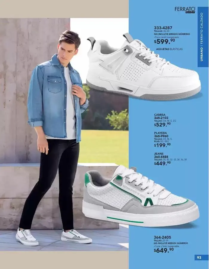 Catálogo de ANDREA | CALZADO CABALLERO 26 de enero al 24 de mayo 2025 - Pagina 93