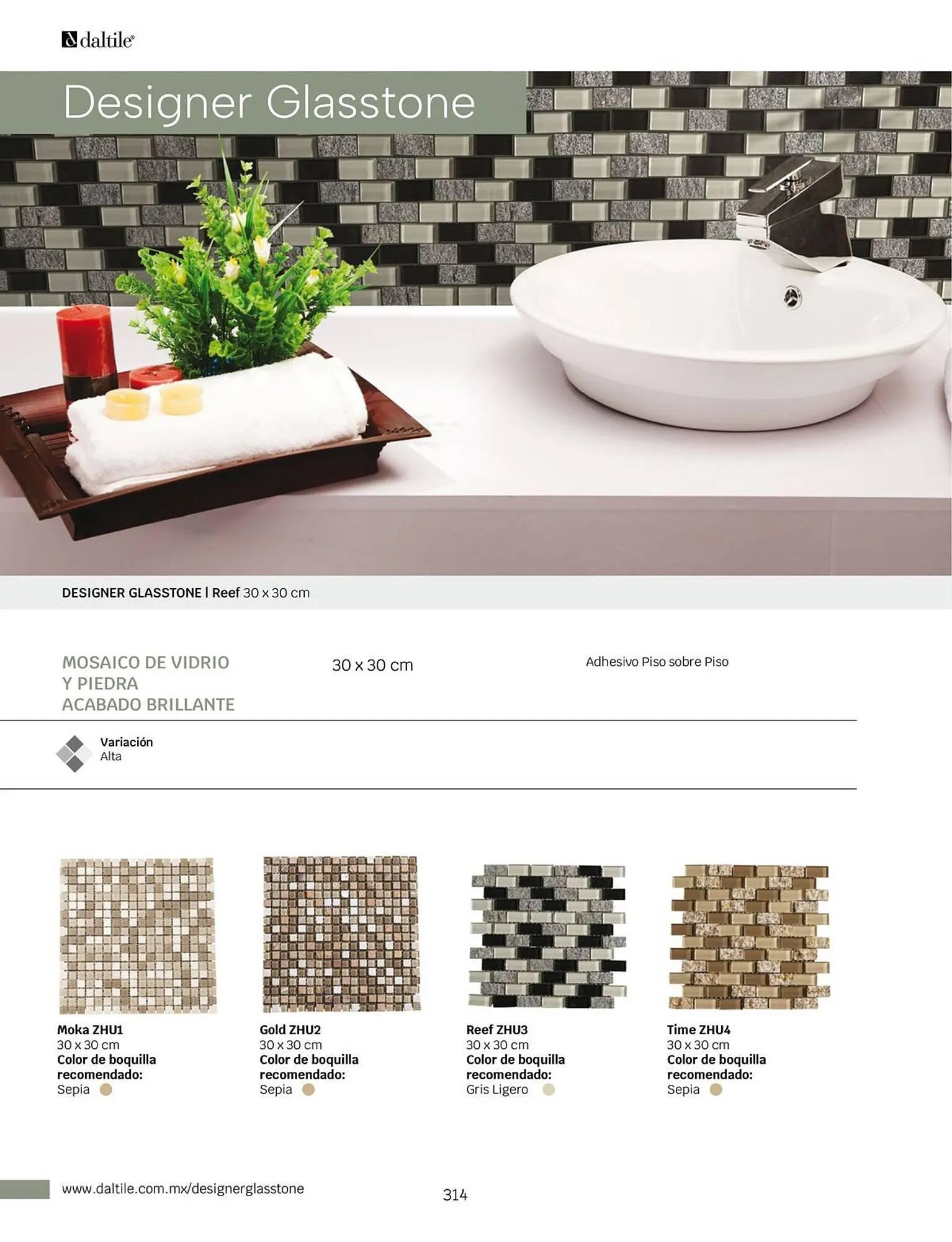 Catálogo de Catálogo Daltile 1 de enero al 31 de diciembre 2024 - Pagina 314