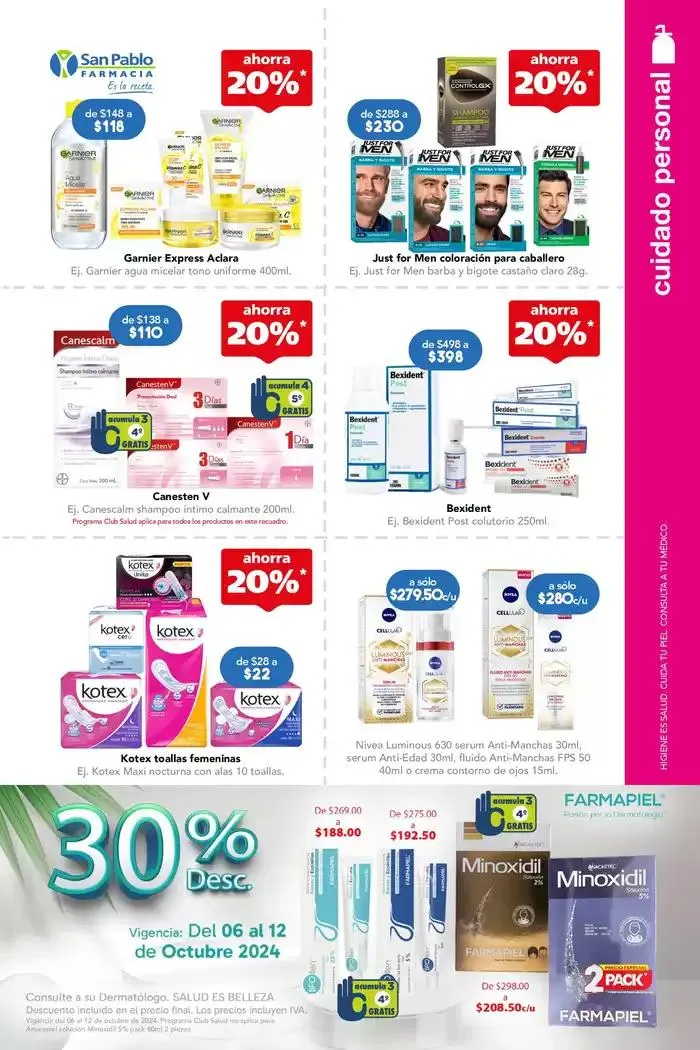 Catálogo de Cuidamos tu salud 6 de octubre al 12 de octubre 2024 - Pagina 15