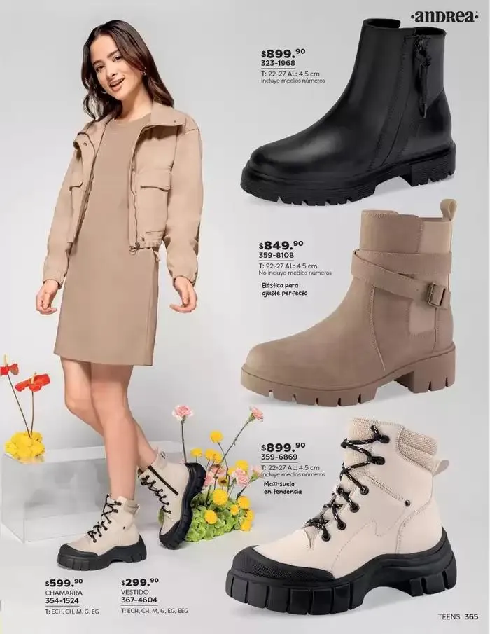 Catálogo de ANDREA | ANDREA TEENS 26 de enero al 24 de mayo 2025 - Pagina 33