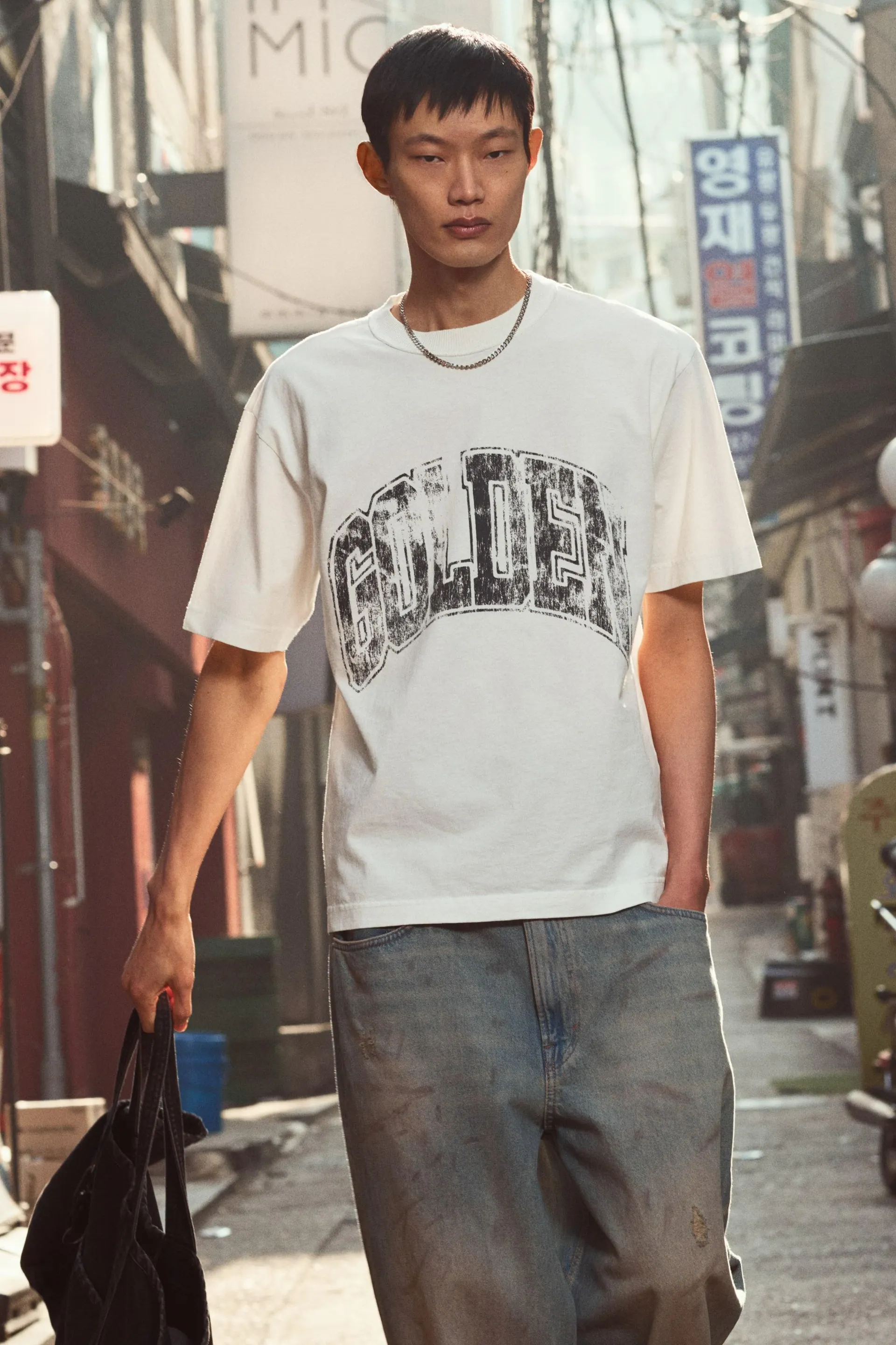 Playera Loose Fit con diseño