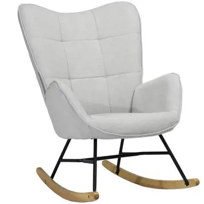 Mecedora Kelan gris