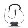 Jabra Cable de Mejora de Audio GN1200, QD - RJ-10, 2 Metros, Negro
