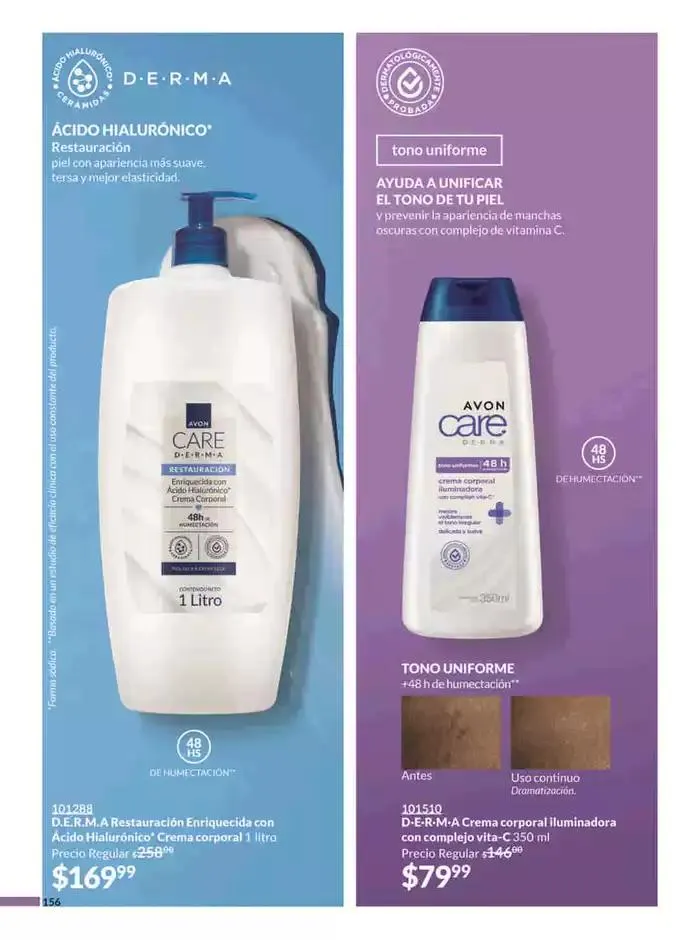 Catálogo de Avon COSMÉTICOS C3 3 de enero al 3 de febrero 2025 - Pagina 156