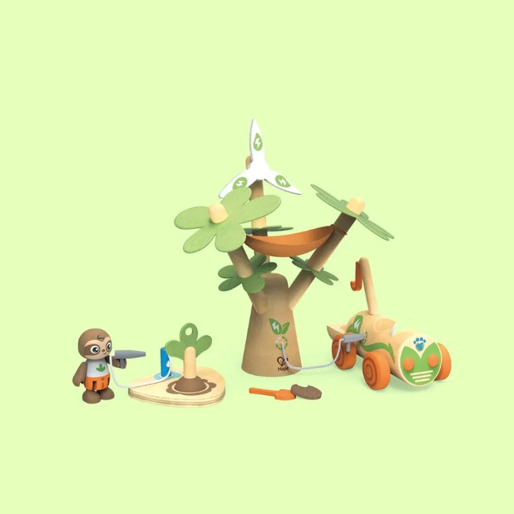 AUTO ELÉCTRICO PARA PLANTAR ÁRBOLES