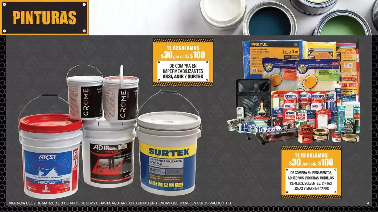 Catálogo de HAZLO TU MISMO, LA COMER 7 de marzo al 3 de abril 2025 - Pagina 4