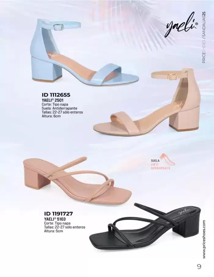 Catálogo de SANDALIAS | KITS | 2025 | 1E 1 de enero al 31 de diciembre 2025 - Pagina 9