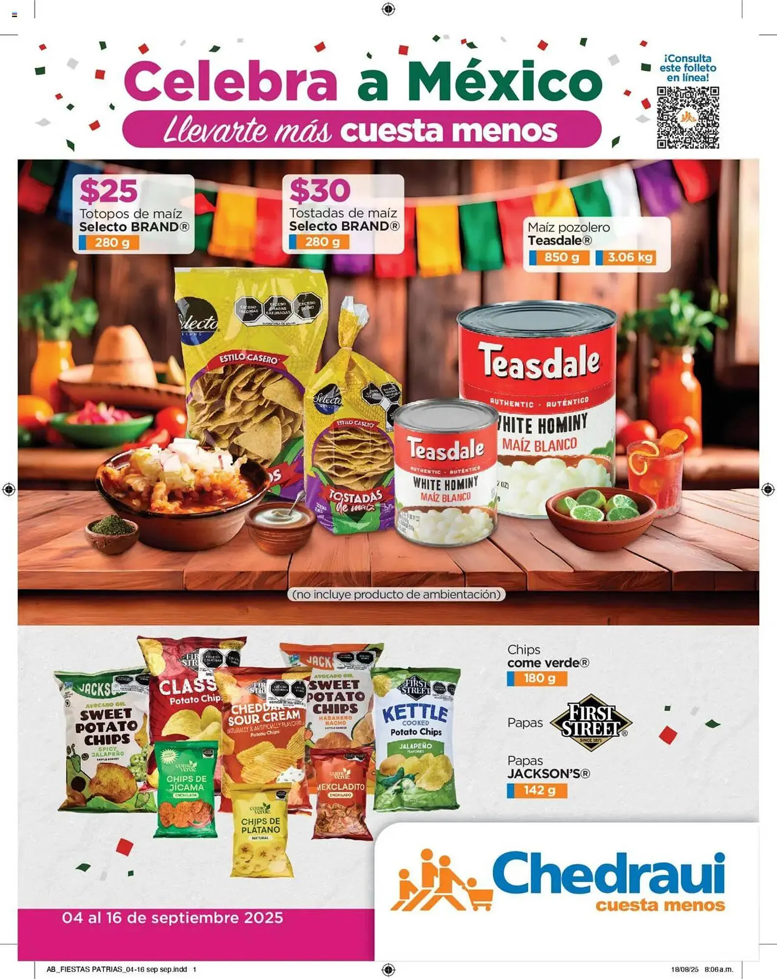 Catálogo de Folleto Chedraui 4 de septiembre al 17 de septiembre 2025 - Pagina 1