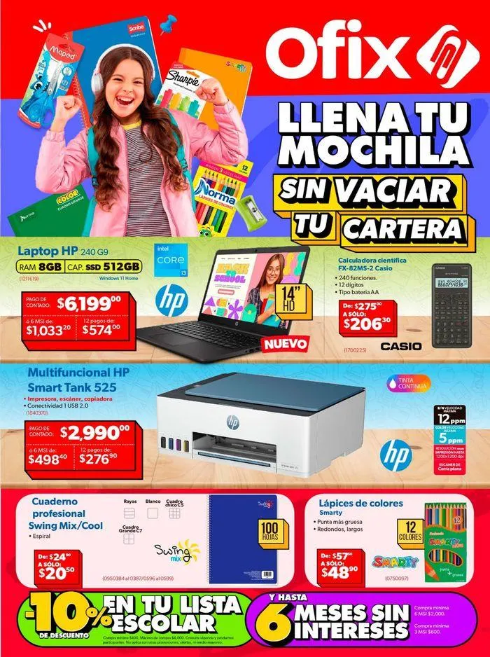 Catálogo de Regreso a Clases 20 de agosto al 15 de septiembre 2024 - Pagina 1