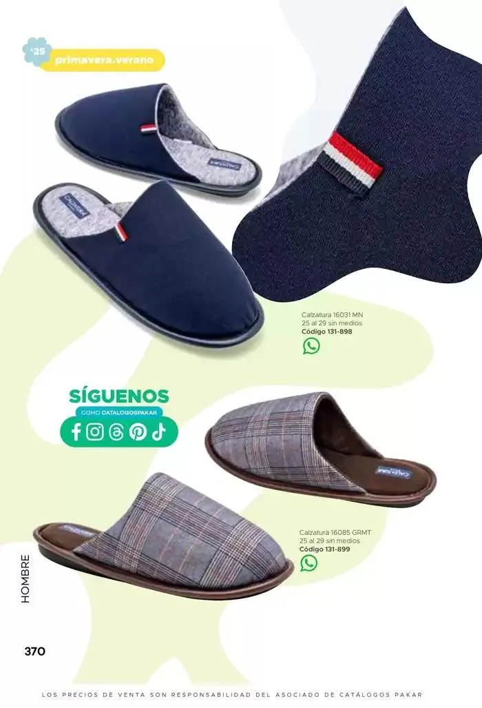 Catálogo de Pakar Hombre 31 de enero al 31 de agosto 2025 - Pagina 370