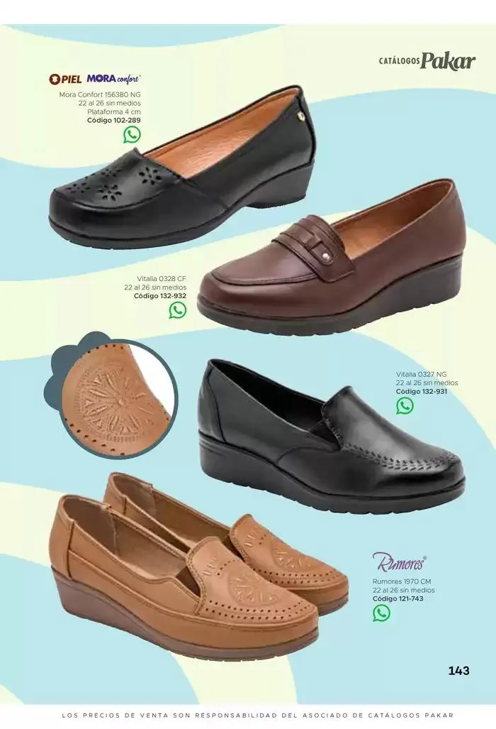 Catálogo de Pakar Mujer 31 de enero al 31 de agosto 2025 - Pagina 143