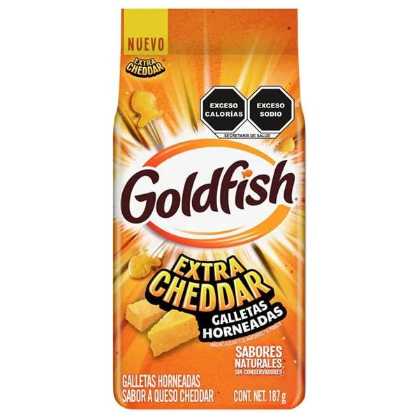 Galleta Goldfish extra cheddar 187 g