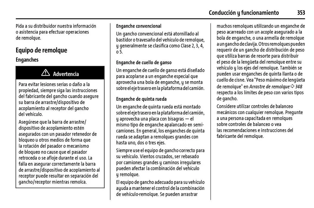 Catálogo de Cheyenne 2025 Manual del propietario 22 de enero al 31 de diciembre 2025 - Pagina 354