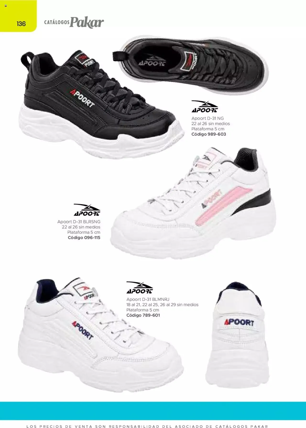 Catálogo de SC Pakar - Casual 27 de enero al 31 de diciembre 2023 - Pagina 136
