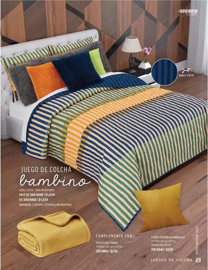 Catálogo de ANDREA - ANDREA HOME 26 de agosto al 25 de enero 2025 - Pagina 79