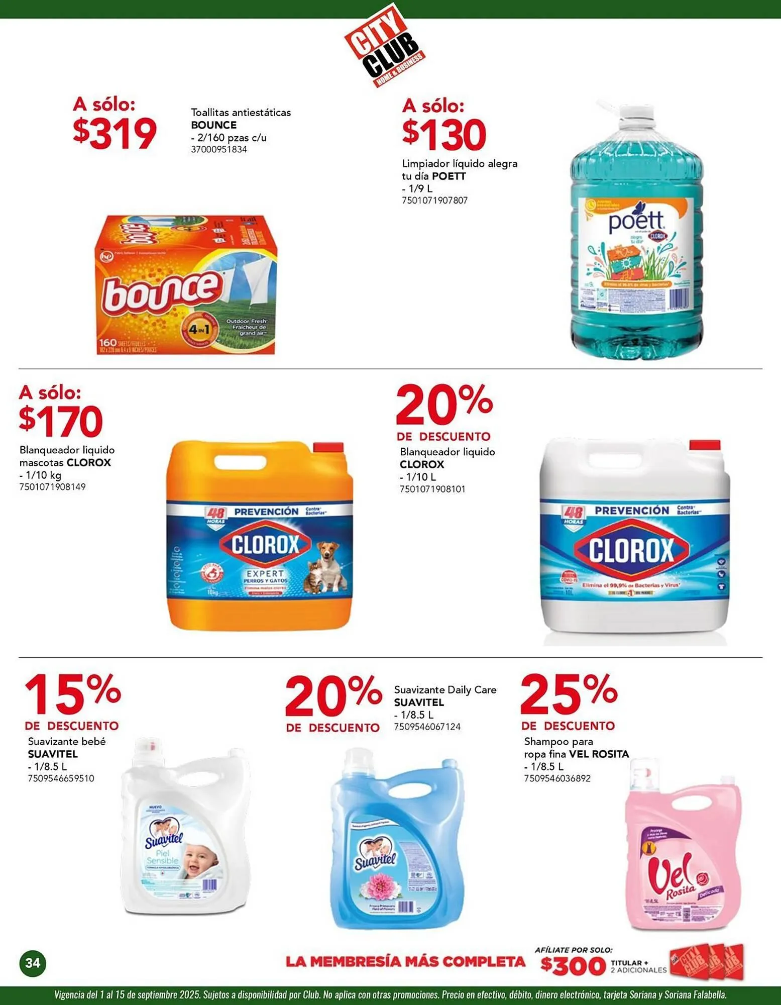 Catálogo de catálogo City Club 2 de septiembre al 30 de septiembre 2025 - Pagina 34