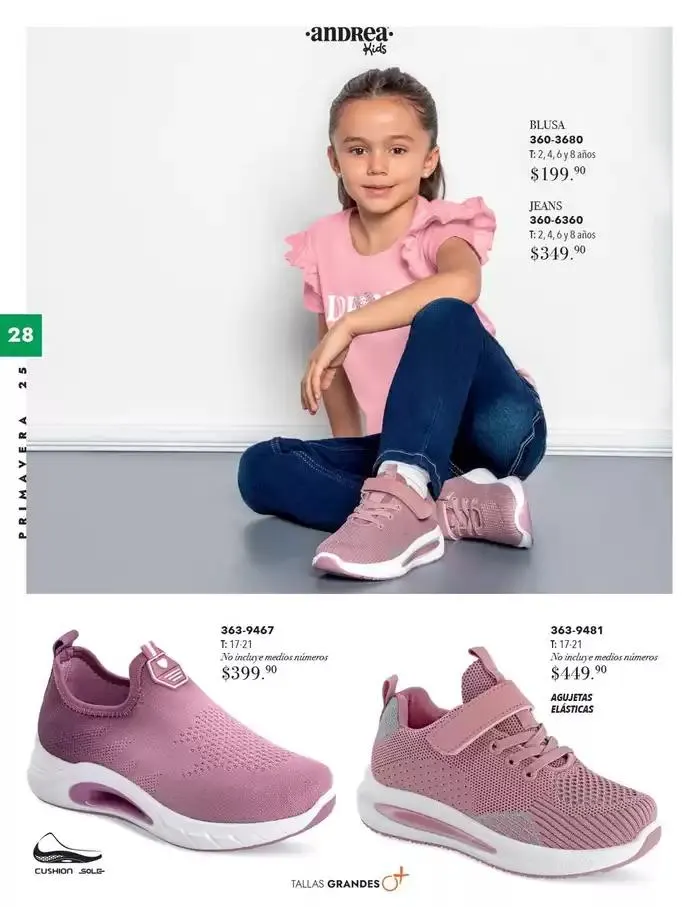 Catálogo de ANDREA | INFANTIL 26 de enero al 24 de mayo 2025 - Pagina 28
