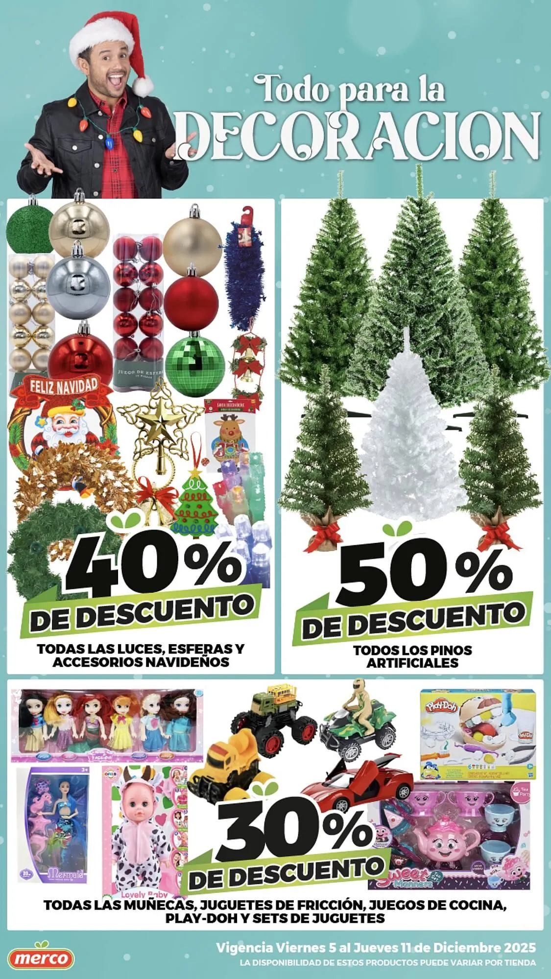 Catálogo de Folleto Merco 5 de diciembre al 11 de diciembre 2025 - Pagina 1