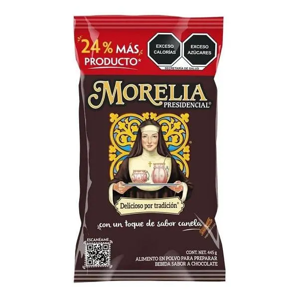 Chocolate Morelia polvo para preparar bebida 445 g