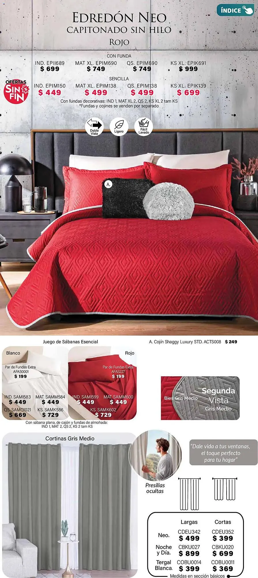 Catálogo de Catálogo Colchas Concord 1 de noviembre al 1 de febrero 2026 - Pagina 5