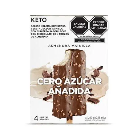 Paleta Vainilla Keto Kosher