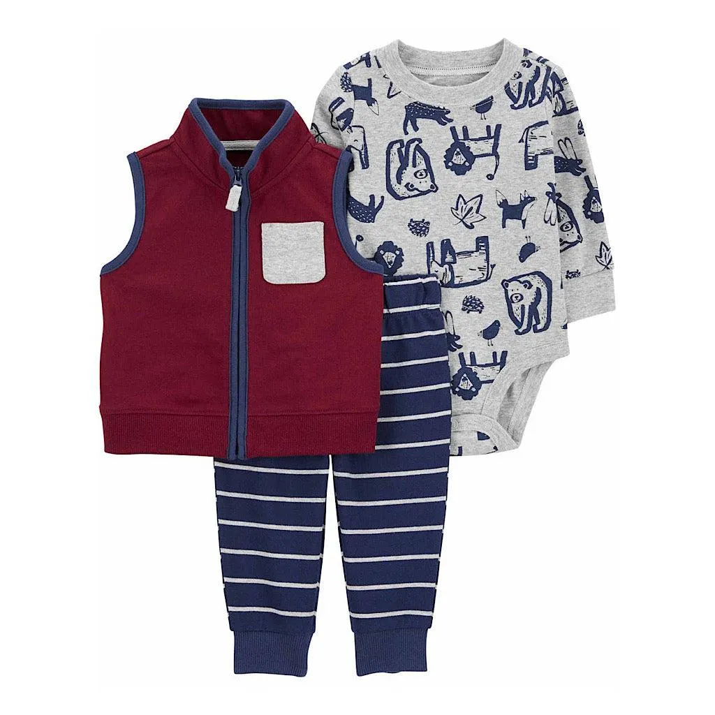 Conjunto Carter’s animales para bebito