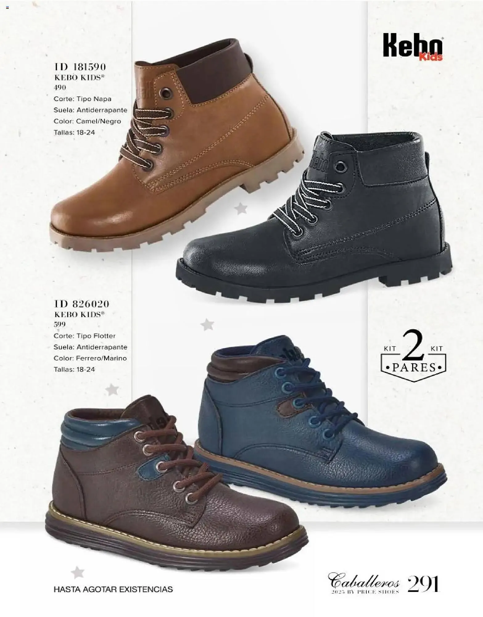 Catálogo de Catálogo Price Shoes 26 de noviembre al 1 de julio 2026 - Pagina 291