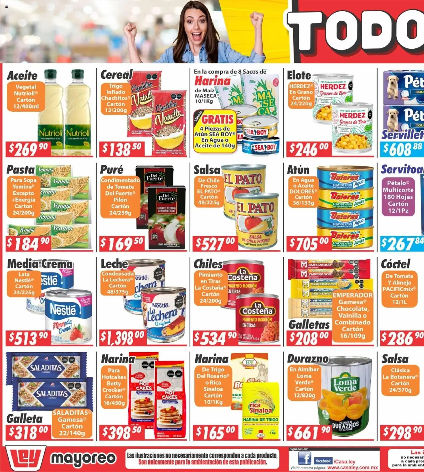 Catálogo de Folleto Casa Ley 20 de abril al 26 de abril 2026 - Pagina 3