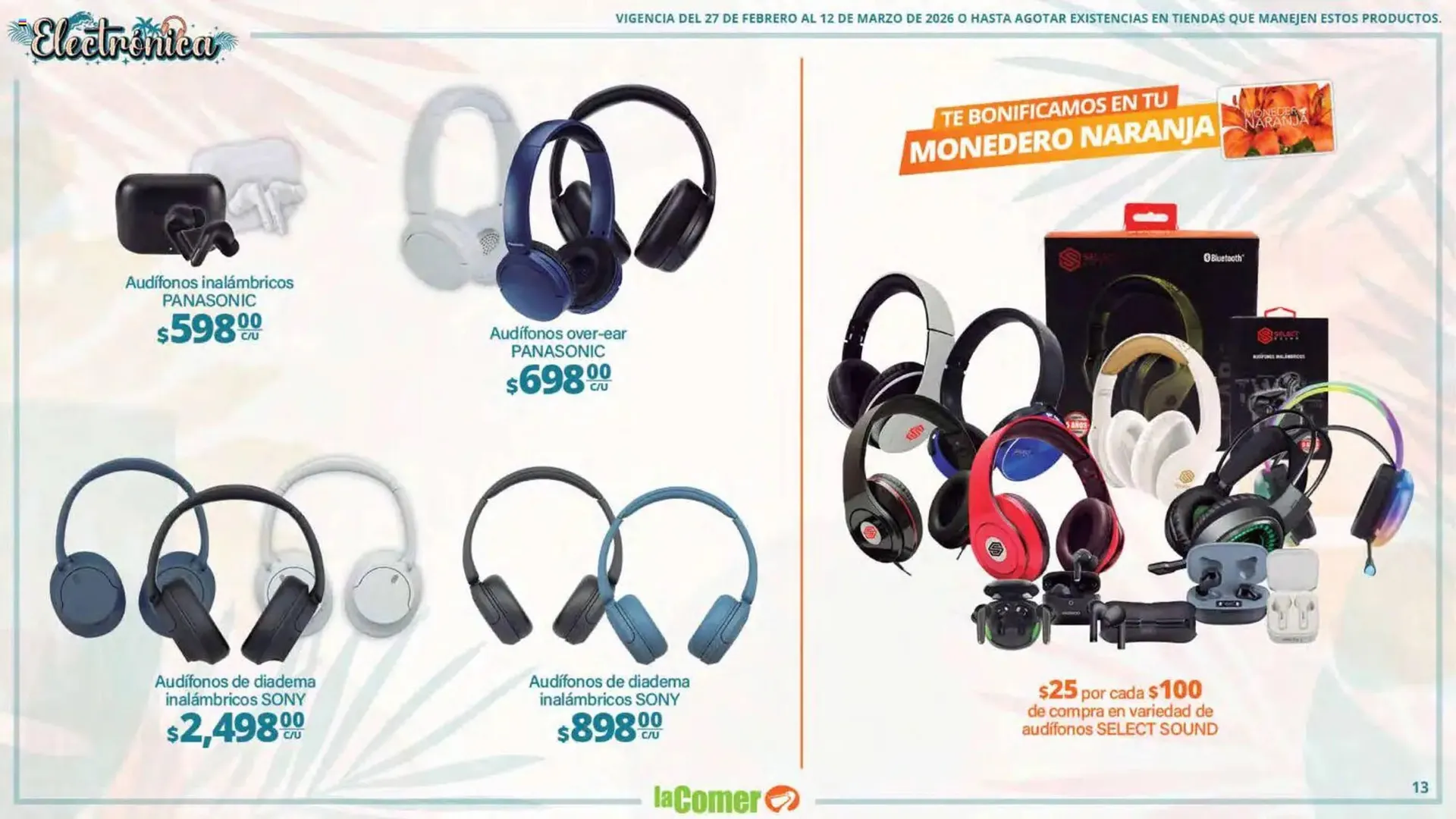 Catálogo de Folleto La Comer 28 de febrero al 12 de marzo 2026 - Pagina 13