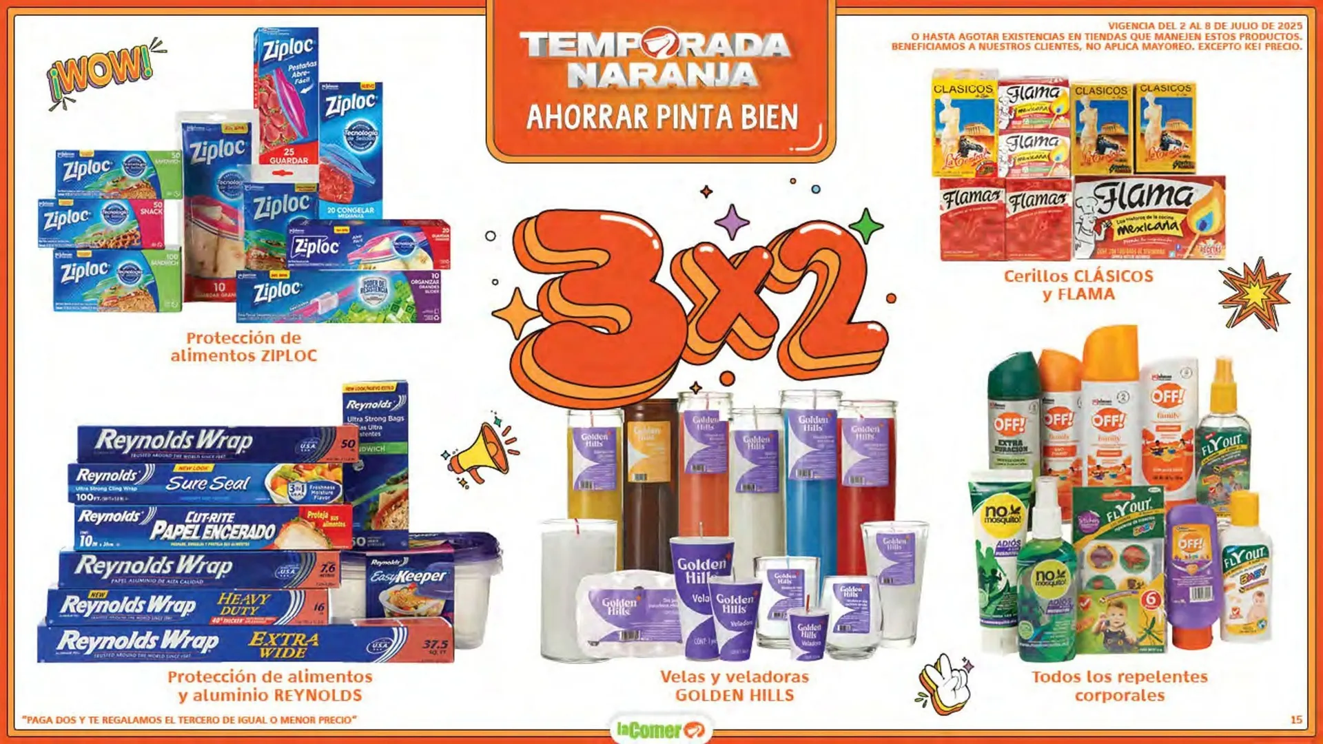 Catálogo de Catálogo La Comer 2 de julio al 8 de julio 2025 - Pagina 15