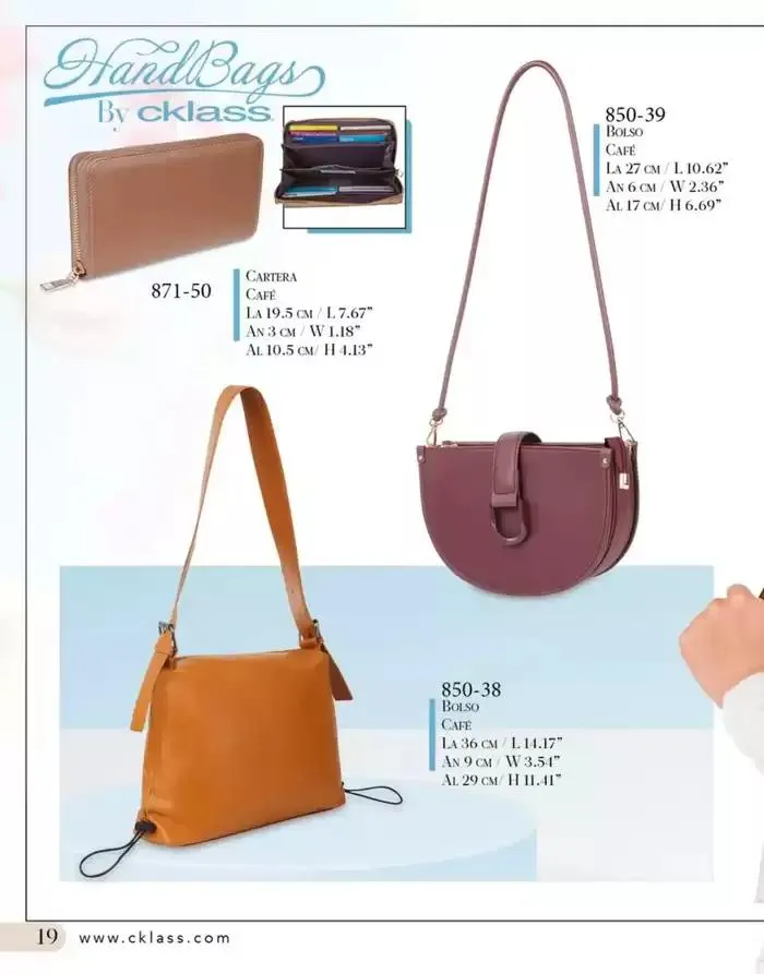 Catálogo de Catálogo Cklass Bolsos Primavera Verano 7 de enero al 30 de junio 2025 - Pagina 11
