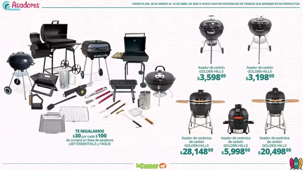 Catálogo de Catálogo La Comer 28 de marzo al 10 de abril 2025 - Pagina 23