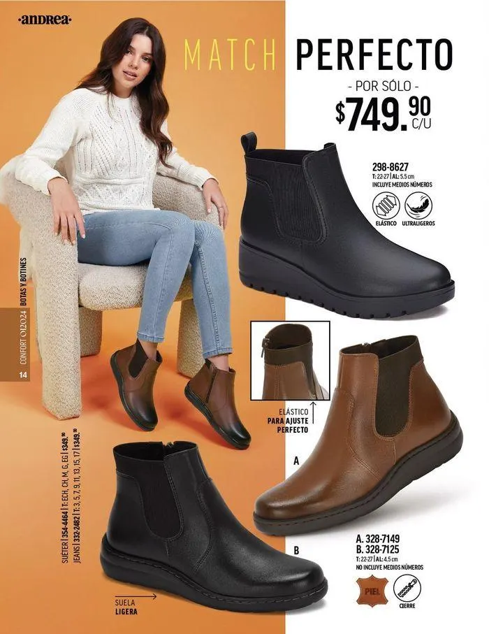 Catálogo de ANDREA - CALZADO CONFORT 26 de agosto al 25 de enero 2025 - Pagina 7