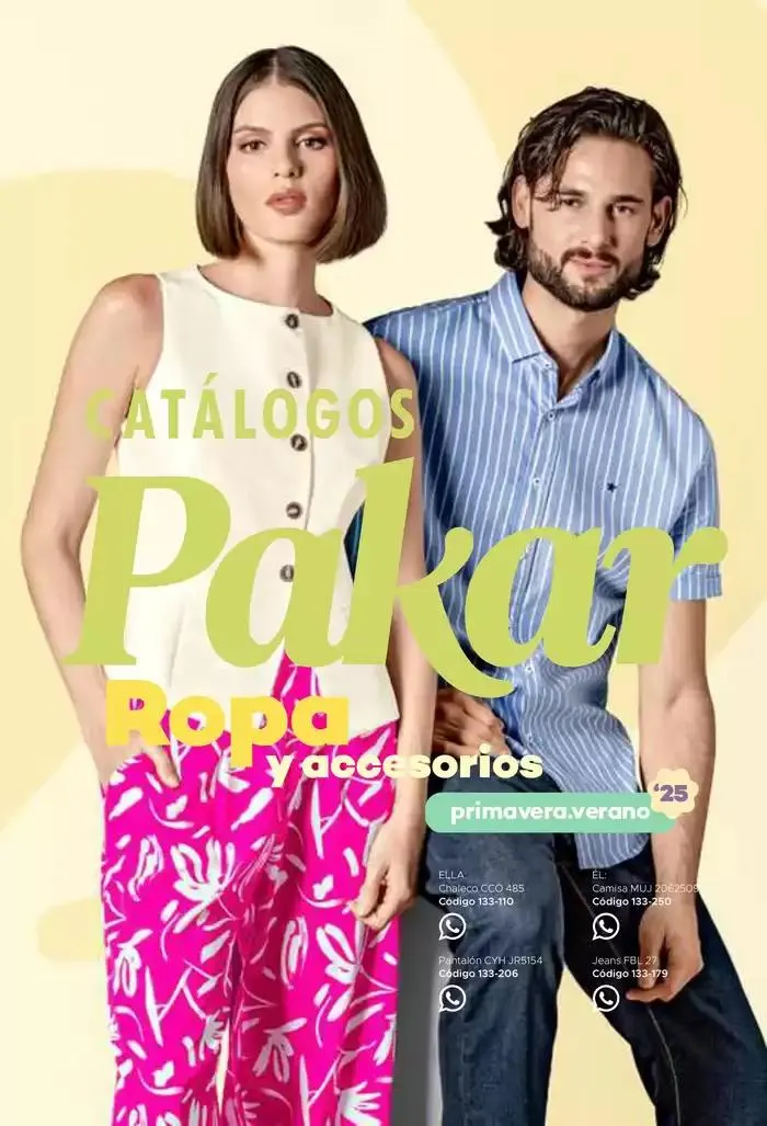 Catálogo de Pakar Ropa 31 de enero al 31 de agosto 2025 - Pagina 1