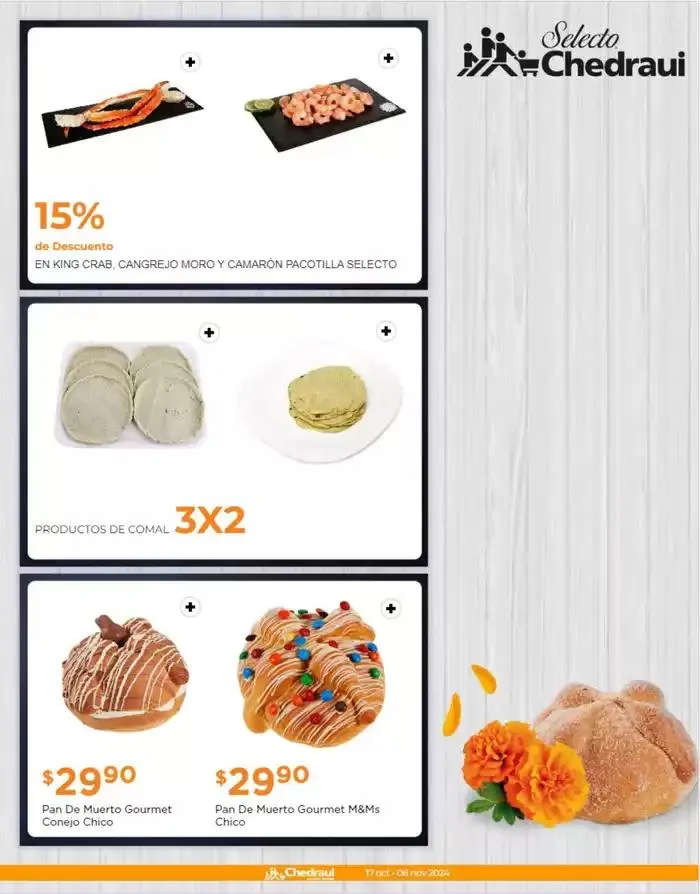 Catálogo de Llevarte más cuesta menos - Selecto Chedraui 18 de octubre al 6 de noviembre 2024 - Pagina 3