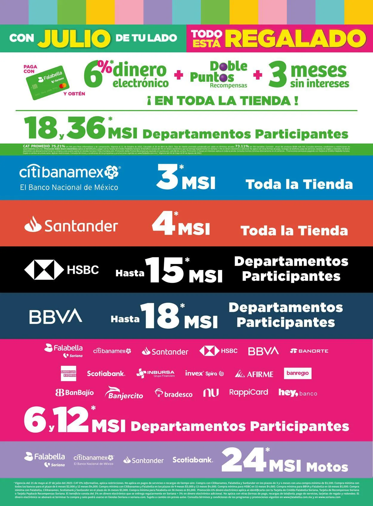 Catálogo de Soriana - Folleto Julio Regalado Mercado Nacional Oferta actual 13 de julio al 20 de julio 2023 - Pagina 27