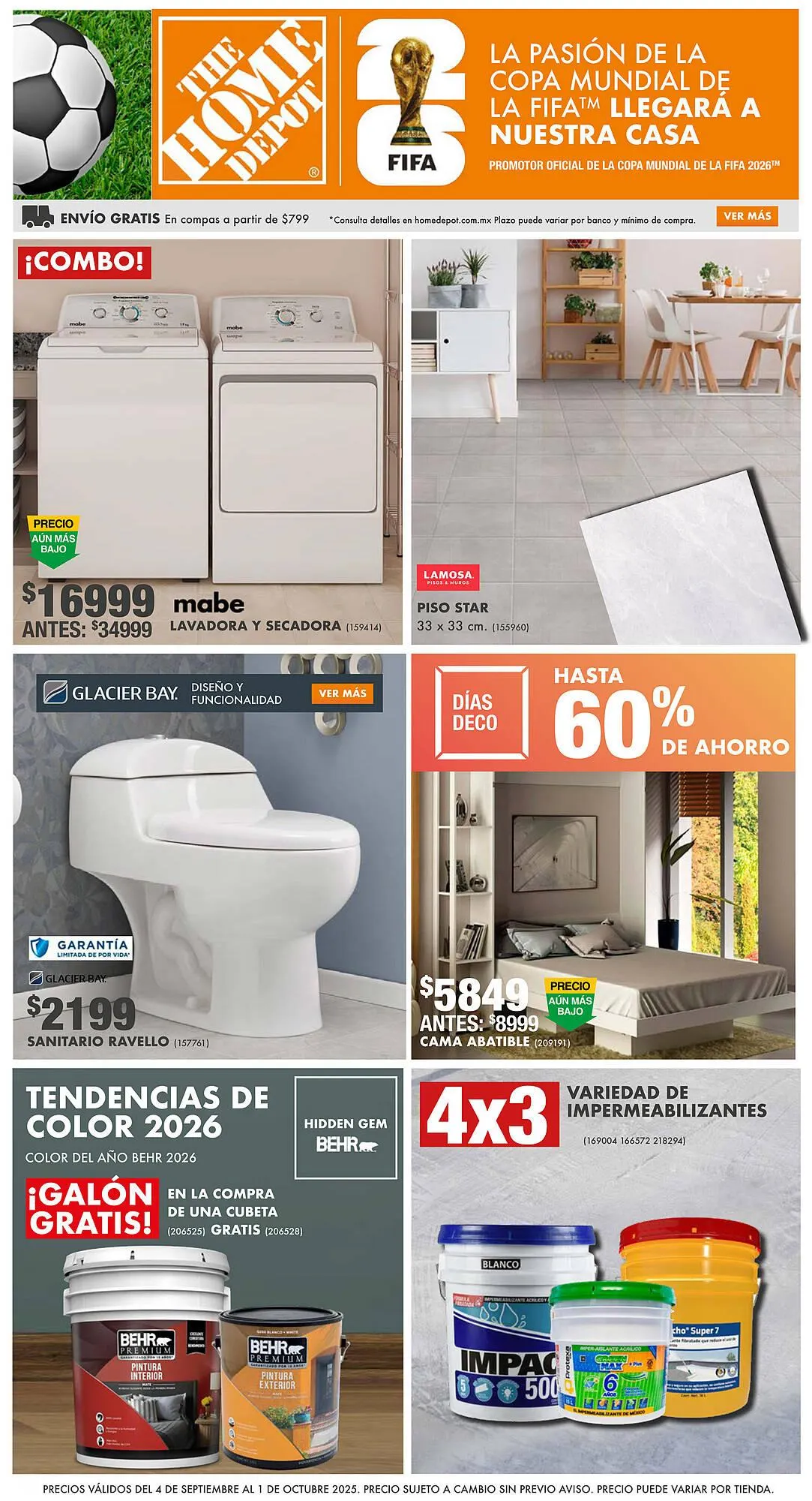 Catálogo The Home Depot - 1