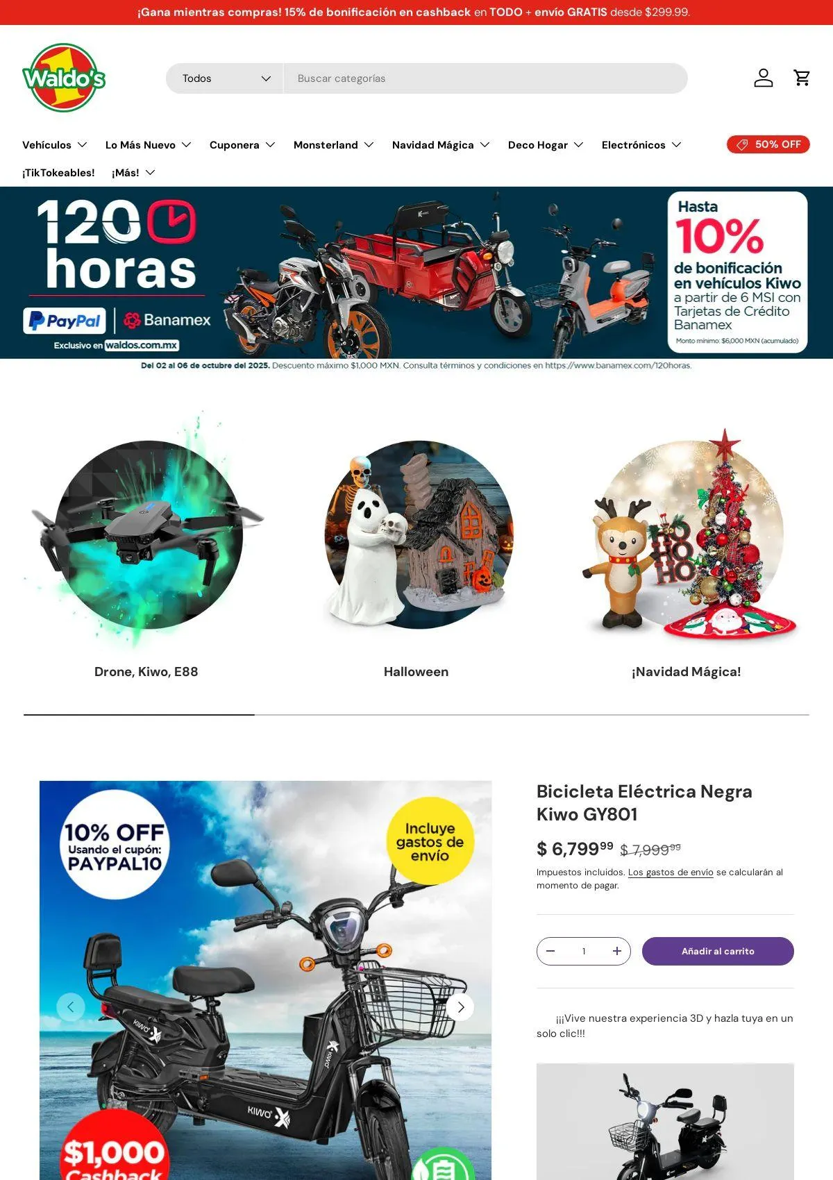 Catálogo de Waldo's Oferta actual 7 de octubre al 15 de octubre 2025 - Pagina 1