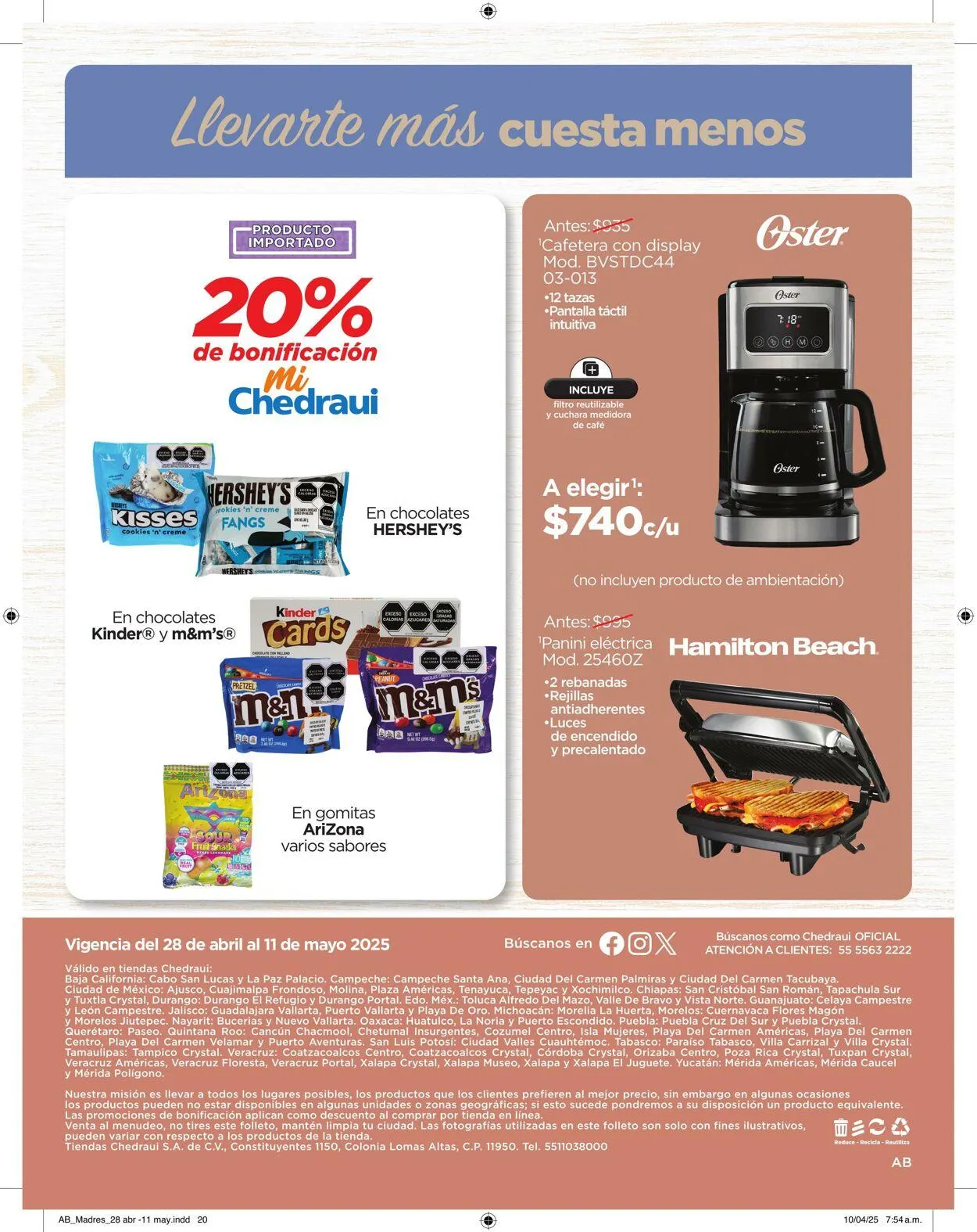 Catálogo de Chedraui Oferta actual 24 de septiembre al 8 de octubre 2025 - Pagina 20