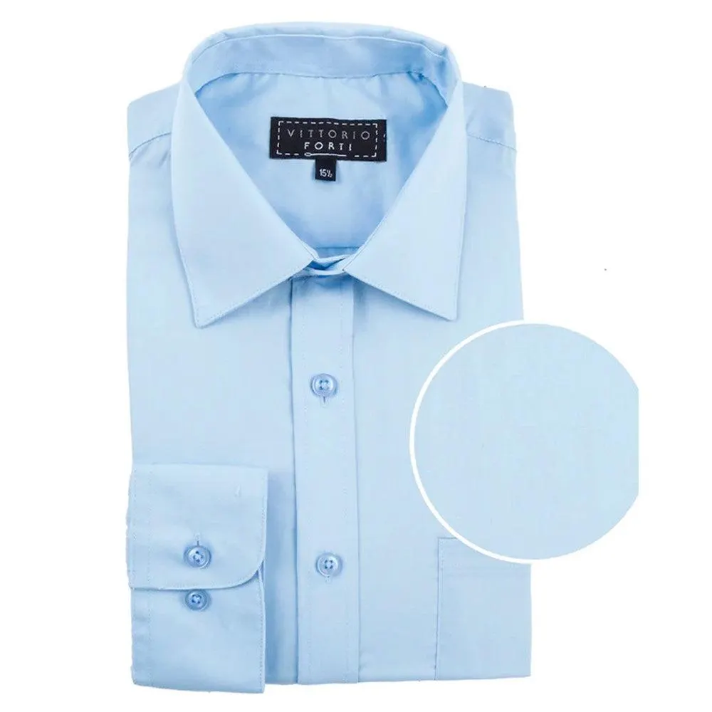 Camisa Tallas Extras Manga Larga | Lisa | Corte Regular