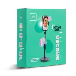 STF Soporte Para Smartphone Instant Star 3", Negro