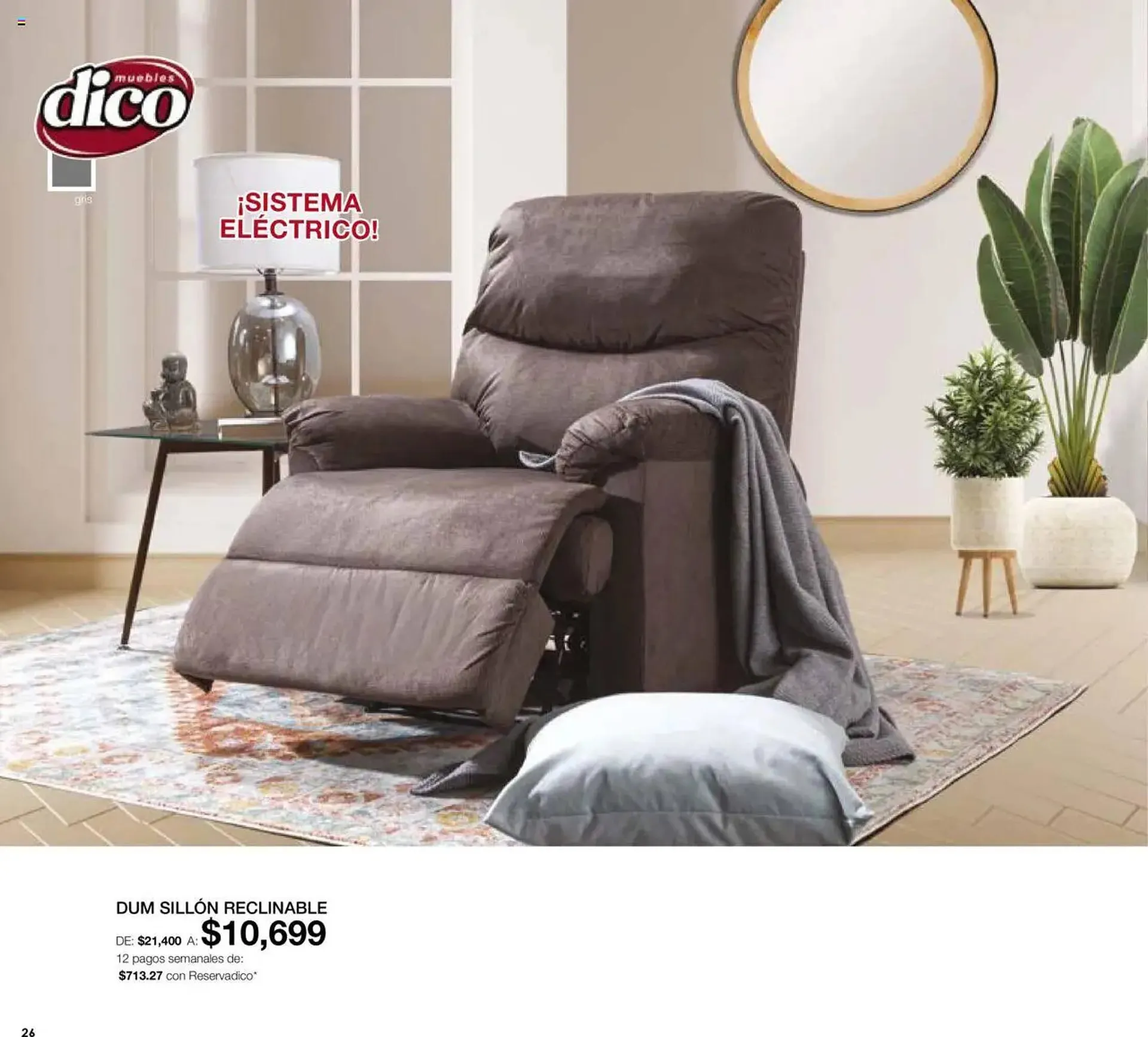 Catálogo de Catálogo Muebles Dico 1 de agosto al 1 de septiembre 2025 - Pagina 26