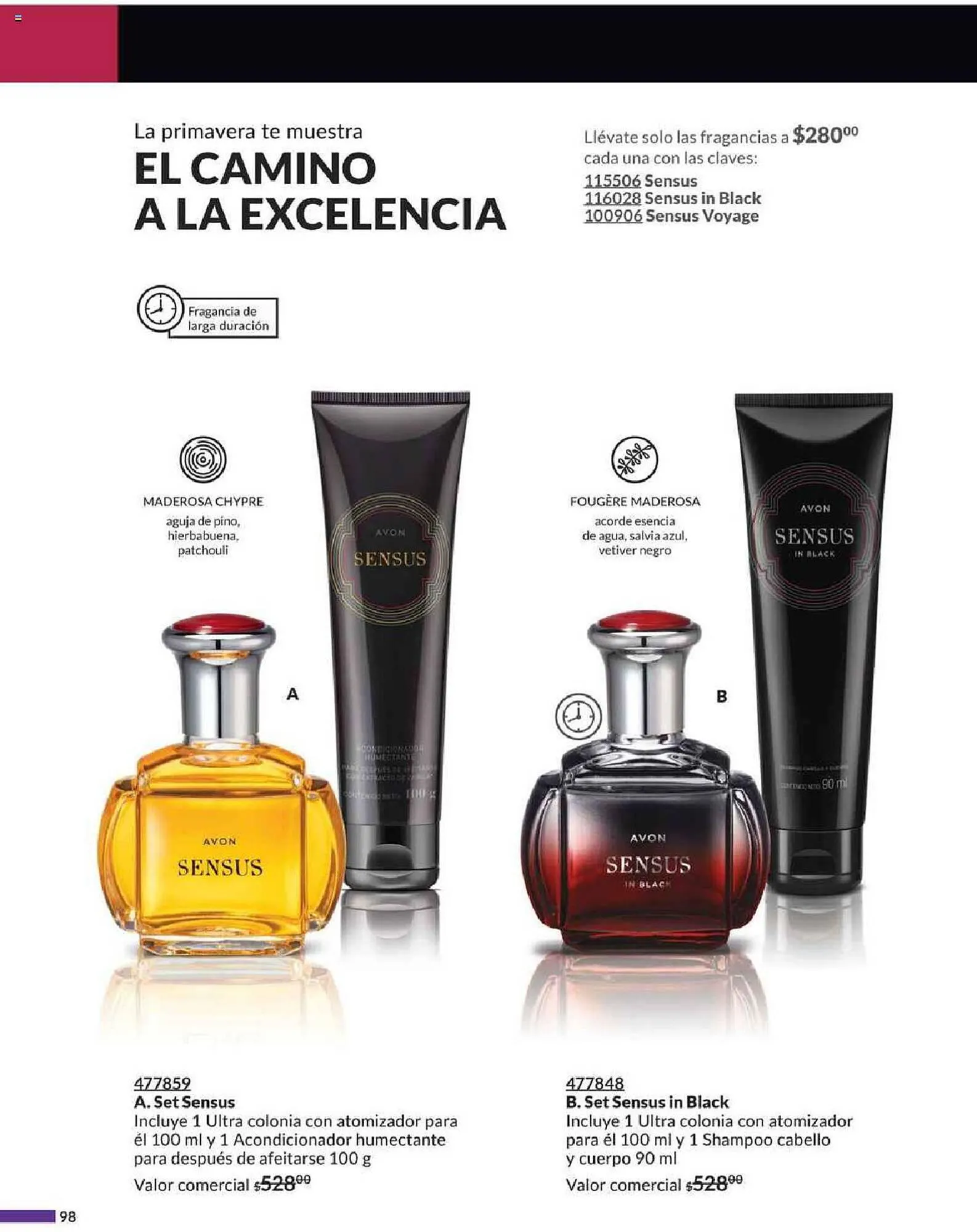 Catálogo de Catálogo Avon 24 de febrero al 4 de abril 2024 - Pagina 98