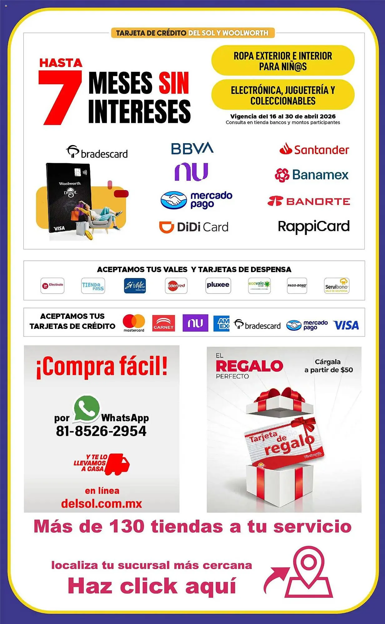 Catálogo de Catálogo Woolworth 16 de abril al 1 de mayo 2026 - Pagina 30