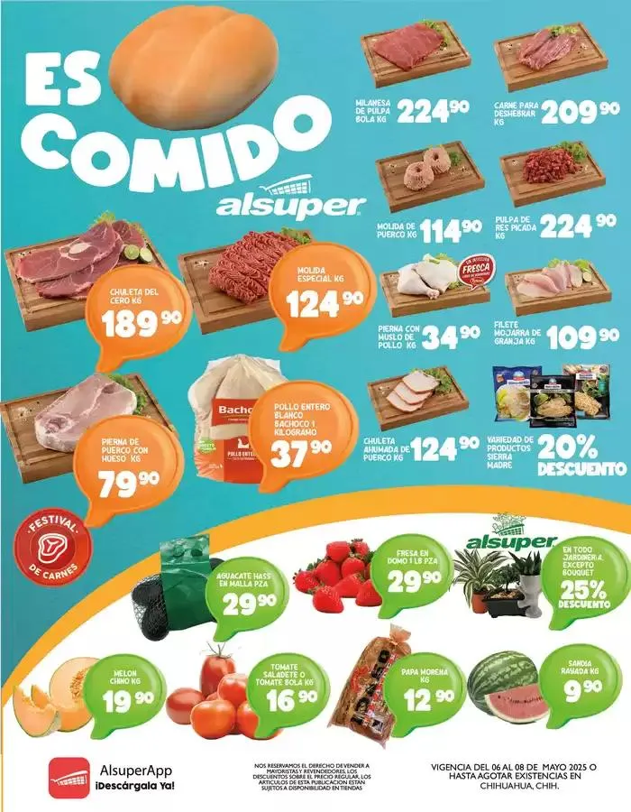 Catálogo de Alsuper CHIHUAHUA 6 de mayo al 8 de mayo 2025 - Pagina 1