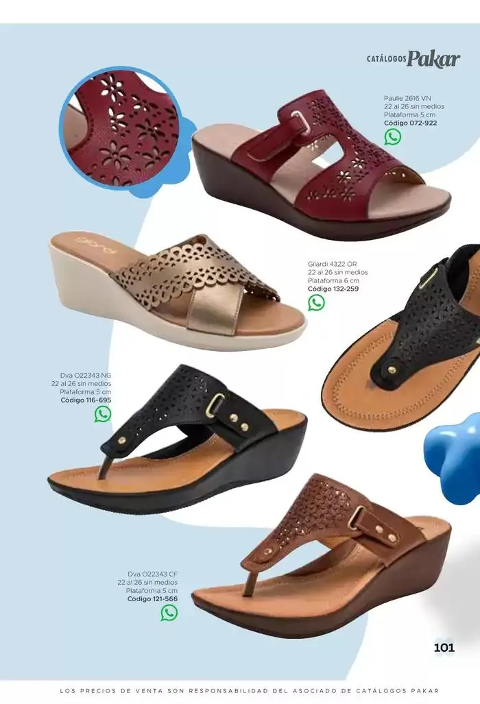 Catálogo de Pakar Sandalia 31 de enero al 31 de mayo 2025 - Pagina 101