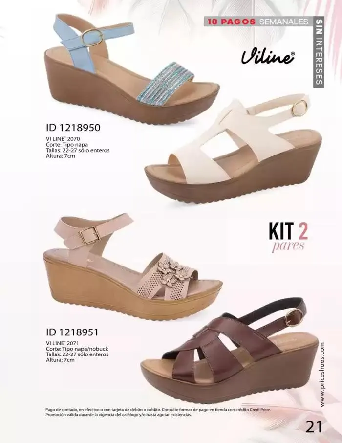 Catálogo de 10 PAGOS SIN INT | CALZADO | PV | 2025 | 1E 1 de abril al 30 de septiembre 2025 - Pagina 21