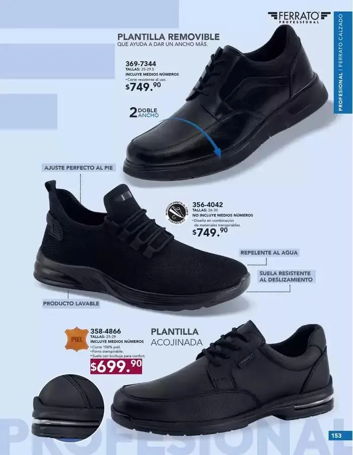 Catálogo de ANDREA | CALZADO CABALLERO 26 de enero al 24 de mayo 2025 - Pagina 153