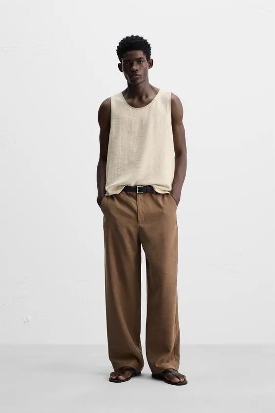 PLAYERA TANK ALGODÓN - LINO