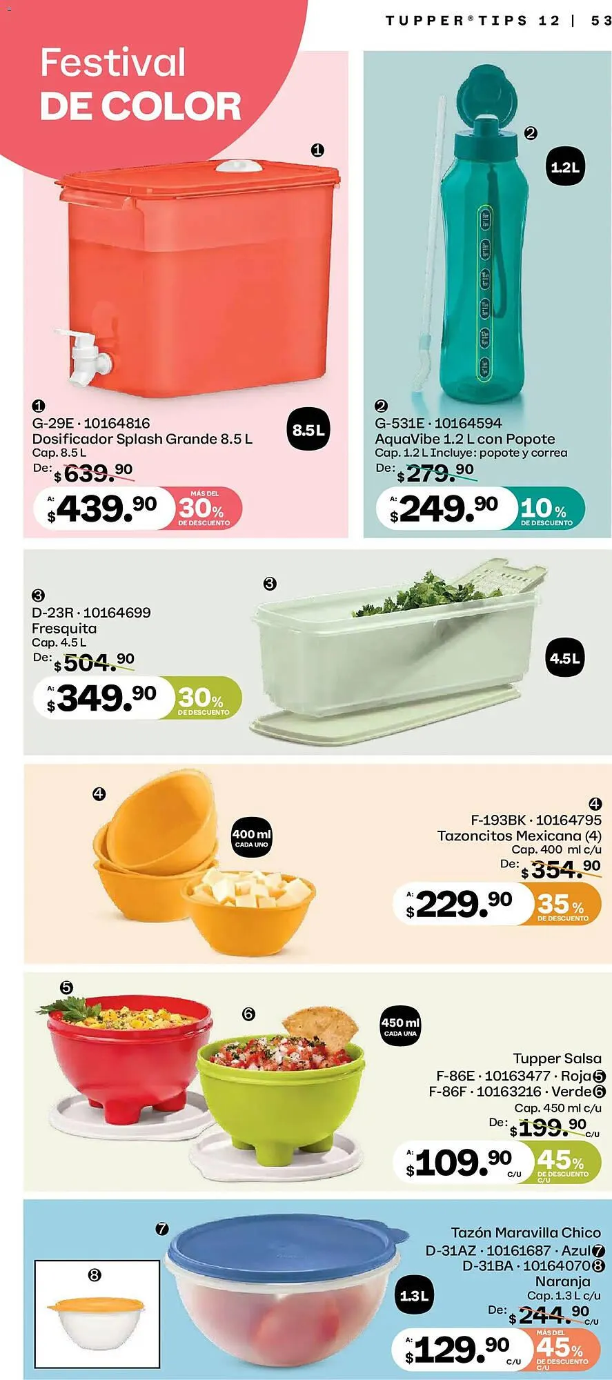 Catálogo de Catálogo Tupperware 3 de noviembre al 1 de diciembre 2025 - Pagina 53